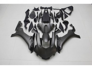 Carénage Yamaha R1 2015-2019 - Noir Blanc Décalque
