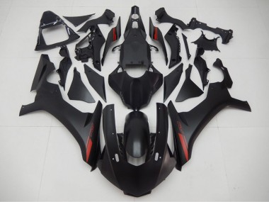 Carénage Yamaha R1 2015-2019 - Noir Rouge