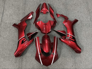 Carénage Yamaha R1 2015-2019 - Rouge Noir