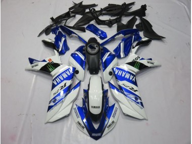 Carénage Yamaha R3 2015-2022 - Blanc Monster