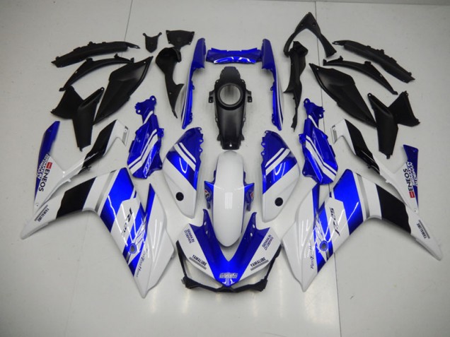 Carénage Yamaha R3 2015-2022 - Bleu Blanc Bleu Blanc ENEOS Carénage Yamaha R3 2015-2022 - Bleu Blanc Bleu Blanc ENEOS