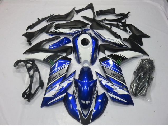 Carénage Yamaha R3 2015-2022 - Monster Bleu Carénage Yamaha R3 2015-2022 - Monster Bleu