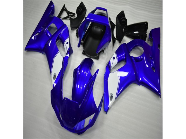 Carénage Yamaha R6 1998-2002 - Blanc Bleu Carénage Yamaha R6 1998-2002 - Blanc Bleu