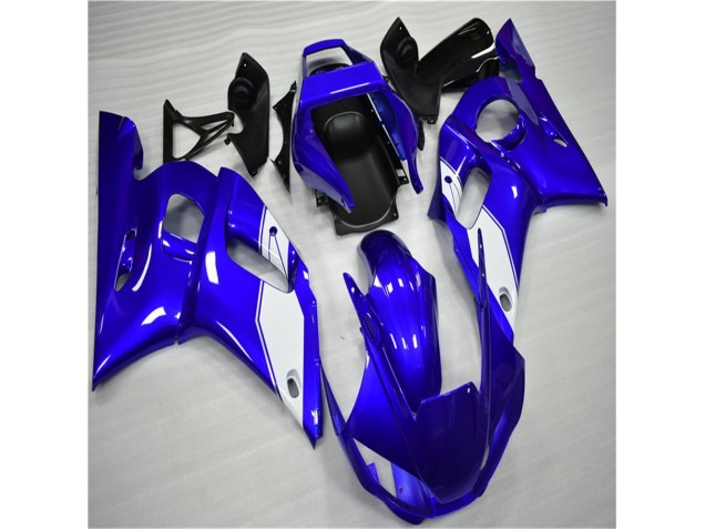 Carénage Yamaha R6 1998-2002 - Blanc Bleu Carénage Yamaha R6 1998-2002 - Blanc Bleu