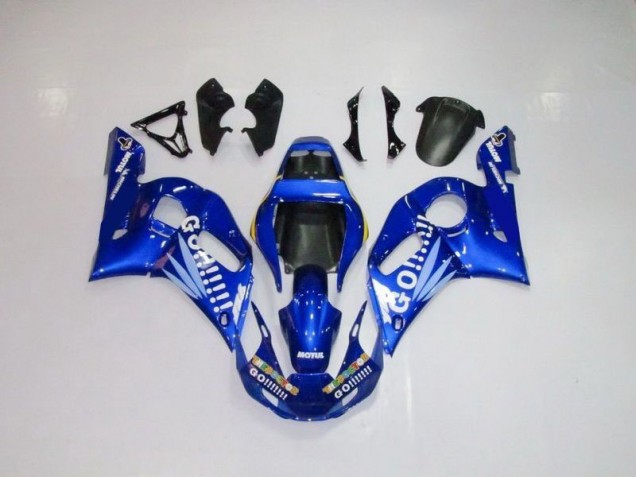 Carénage Yamaha R6 1998-2002 - Bleu Blanc Go Motul Carénage Yamaha R6 1998-2002 - Bleu Blanc Go Motul