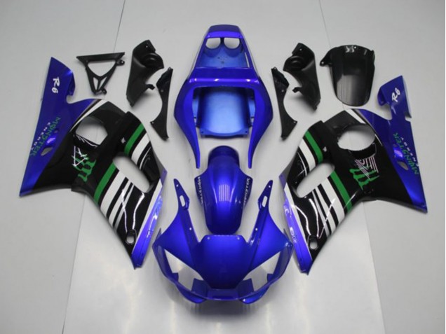 Carénage Yamaha R6 1998-2002 - Bleu Monster Carénage Yamaha R6 1998-2002 - Bleu Monster