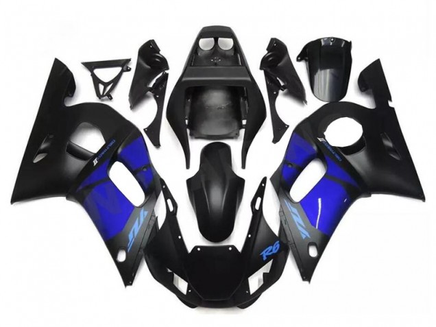 Carénage Yamaha R6 1998-2002 - Bleu Noir Carénage Yamaha R6 1998-2002 - Bleu Noir