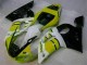 Carénage Yamaha R6 1998-2002 - Jaune Blanc Carénage Yamaha R6 1998-2002 - Jaune Blanc