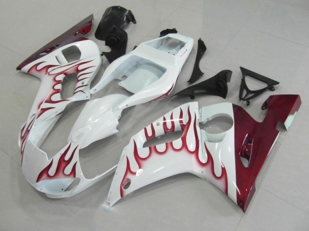 Carénage Yamaha R6 1998-2002 - Rouge Flamme Carénage Yamaha R6 1998-2002 - Rouge Flamme