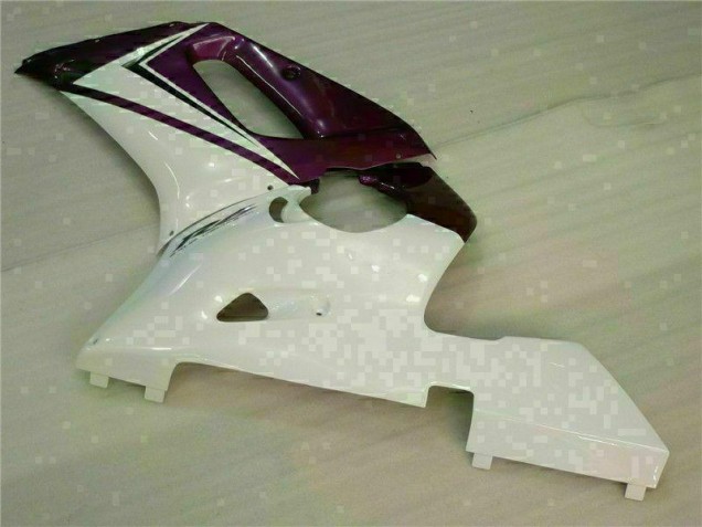 Carénage Yamaha R6 1998-2002 - Violet Blanc Carénage Yamaha R6 1998-2002 - Violet Blanc