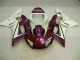 Carénage Yamaha R6 1998-2002 - Violet Blanc Carénage Yamaha R6 1998-2002 - Violet Blanc