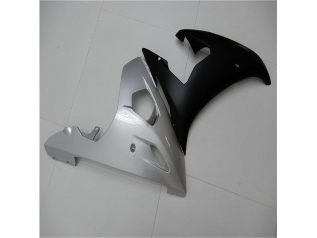 Carénage Yamaha R6 2003-2005 - Argent Noir Carénage Yamaha R6 2003-2005 - Argent Noir
