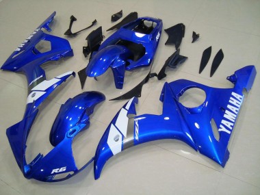 Carénage Yamaha R6 2003-2005 - Bleu