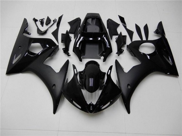 Carénage Yamaha R6 2003-2005 - Brillant Noir Mat Carénage Yamaha R6 2003-2005 - Brillant Noir Mat