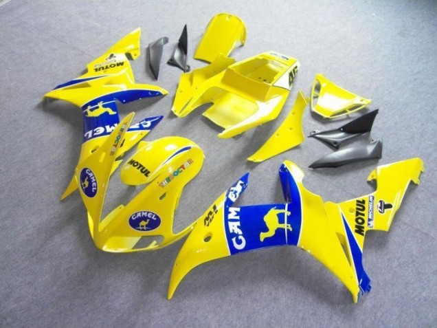 Carénage Yamaha R6 2003-2005 - Jaune Bleu Motul Camel Carénage Yamaha R6 2003-2005 - Jaune Bleu Motul Camel