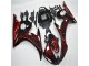 Carénage Yamaha R6 2003-2005 - Noir Rouge Flamme Carénage Yamaha R6 2003-2005 - Noir Rouge Flamme