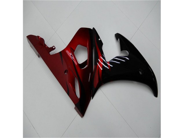 Carénage Yamaha R6 2003-2005 - Noir Rouge Carénage Yamaha R6 2003-2005 - Noir Rouge