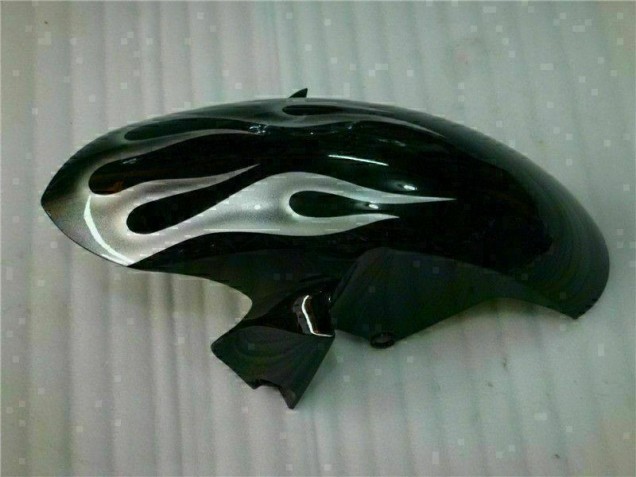 Carénage Yamaha R6 2006-2007 - Argent Flamme Noir Carénage Yamaha R6 2006-2007 - Argent Flamme Noir