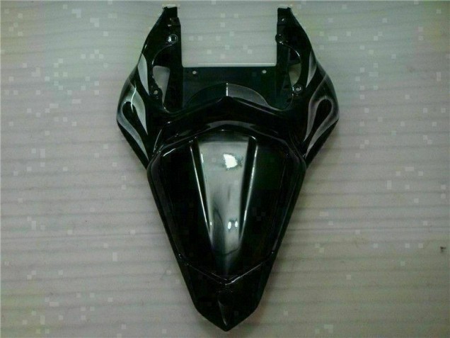 Carénage Yamaha R6 2006-2007 - Argent Flamme Noir Carénage Yamaha R6 2006-2007 - Argent Flamme Noir