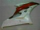 Carénage Yamaha R6 2006-2007 - Blanc Brun Carénage Yamaha R6 2006-2007 - Blanc Brun