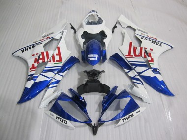 Carénage Yamaha R6 2006-2007 - Bleu Blanc Fiat