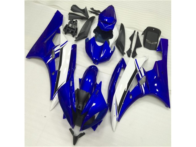 Carénage Yamaha R6 2006-2007 - Bleu Blanc Carénage Yamaha R6 2006-2007 - Bleu Blanc