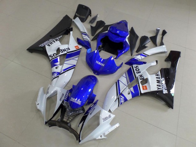 Carénage Yamaha R6 2006-2007 - Bleu Bleu Blanc ENEOS
