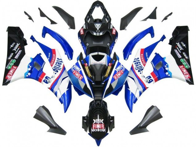 Carénage Yamaha R6 2006-2007 - Bleu Noir Sterilgard Carénage Yamaha R6 2006-2007 - Bleu Noir Sterilgard