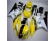 Carénage Yamaha R6 2006-2007 - Jaune Blanc Noir Carénage Yamaha R6 2006-2007 - Jaune Blanc Noir