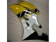 Carénage Yamaha R6 2006-2007 - Jaune Blanc Noir Carénage Yamaha R6 2006-2007 - Jaune Blanc Noir