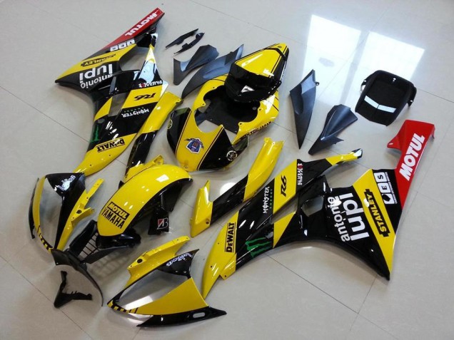 Carénage Yamaha R6 2006-2007 - Jaune Monster Lupi Carénage Yamaha R6 2006-2007 - Jaune Monster Lupi