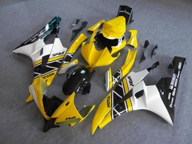 Carénage Yamaha R6 2006-2007 - Jaune Noir Carénage Yamaha R6 2006-2007 - Jaune Noir