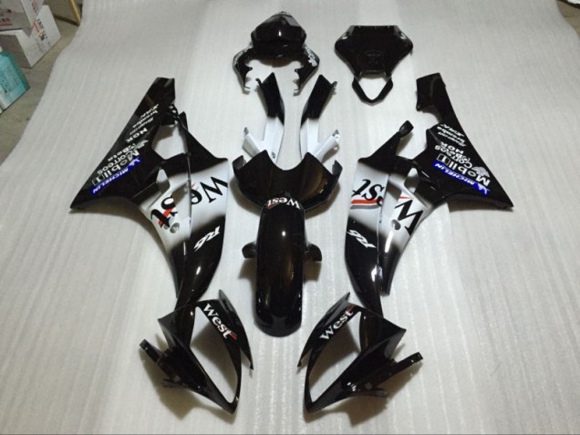 Carénage Yamaha R6 2006-2007 - Noir Brillant Carénage Yamaha R6 2006-2007 - Noir Brillant