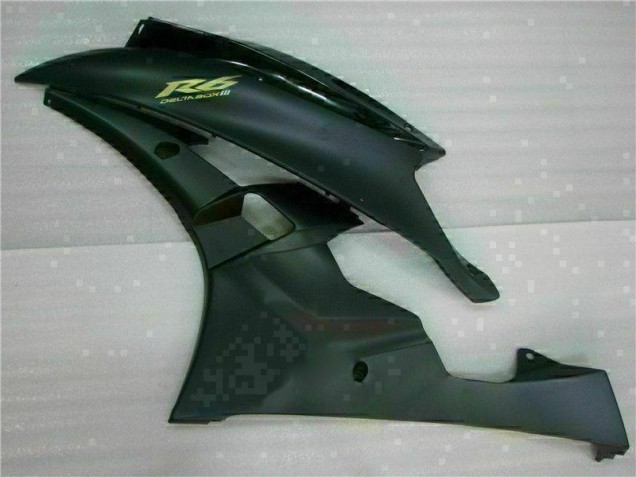 Carénage Yamaha R6 2006-2007 - Noir Mat Carénage Yamaha R6 2006-2007 - Noir Mat
