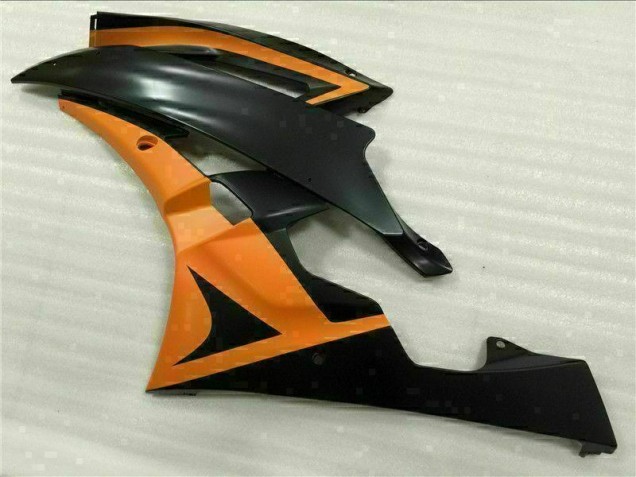 Carénage Yamaha R6 2006-2007 - Noir Orange Carénage Yamaha R6 2006-2007 - Noir Orange