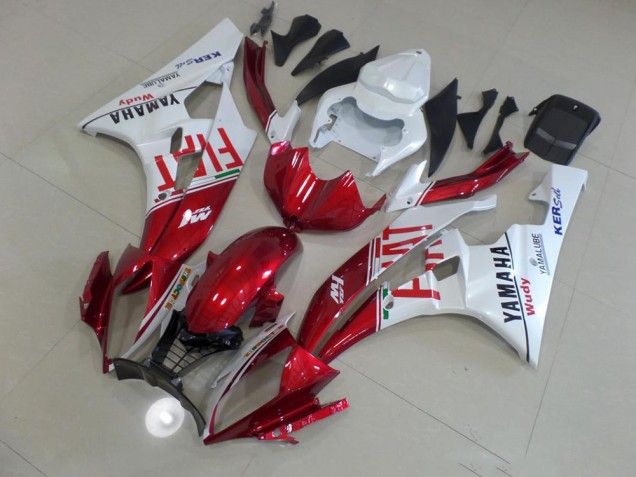 Carénage Yamaha R6 2006-2007 - Rouge Fiat Carénage Yamaha R6 2006-2007 - Rouge Fiat