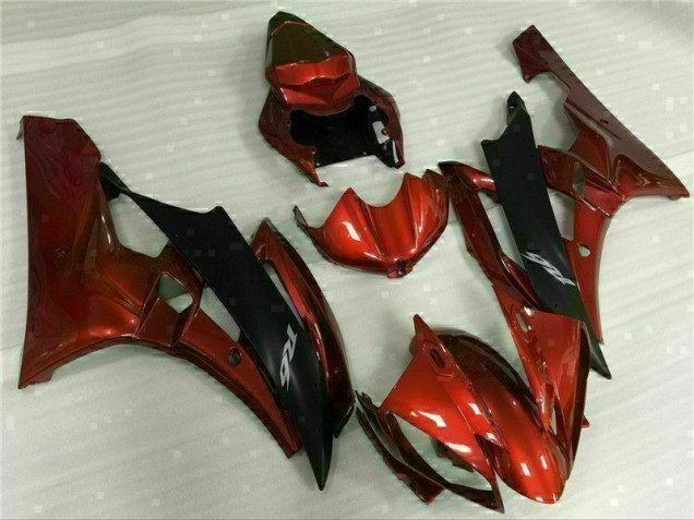 Carénage Yamaha R6 2006-2007 - Rouge Carénage Yamaha R6 2006-2007 - Rouge