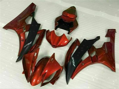 Carénage Yamaha R6 2006-2007 - Rouge