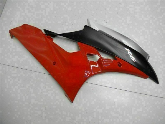 Carénage Yamaha R6 2006-2007 - Rouge Noir Carénage Yamaha R6 2006-2007 - Rouge Noir