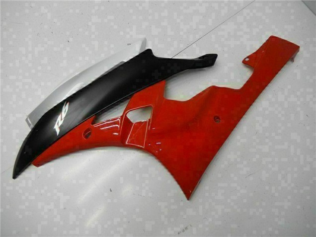 Carénage Yamaha R6 2006-2007 - Rouge Noir Carénage Yamaha R6 2006-2007 - Rouge Noir