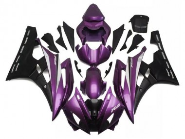Carénage Yamaha R6 2006-2007 - Violet Noir