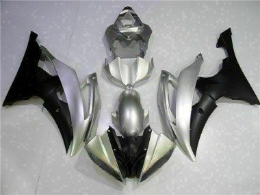 Carénage Yamaha R6 2008-2016 - Argent Noir