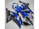 Carénage Yamaha R6 2008-2016 - Blanc Bleu Noir Carénage Yamaha R6 2008-2016 - Blanc Bleu Noir