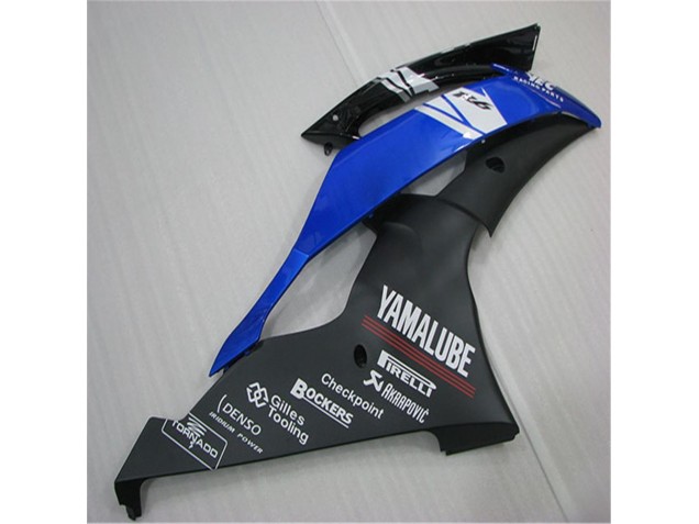 Carénage Yamaha R6 2008-2016 - Blanc Bleu Noir Carénage Yamaha R6 2008-2016 - Blanc Bleu Noir