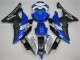 Carénage Yamaha R6 2008-2016 - Blanc Bleu Noir Carénage Yamaha R6 2008-2016 - Blanc Bleu Noir