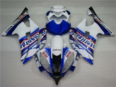 Carénage Yamaha R6 2008-2016 - Blanc Bleu Sterilgarda Volvo