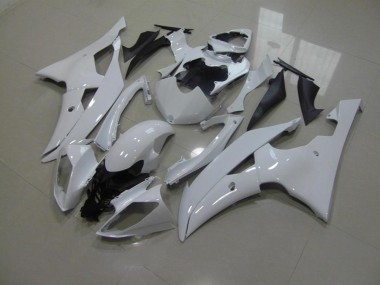 Carénage Yamaha R6 2008-2016 - Blanc Nacré No Décalque