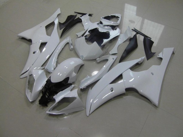 Carénage Yamaha R6 2008-2016 - Blanc Nacré No Décalque Carénage Yamaha R6 2008-2016 - Blanc Nacré No Décalque
