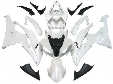 Carénage Yamaha R6 2008-2016 - Blanc Nacré R6