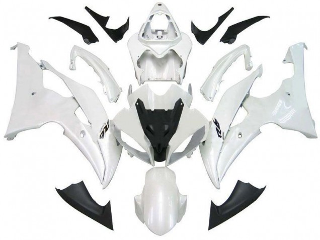 Carénage Yamaha R6 2008-2016 - Blanc Nacré R6